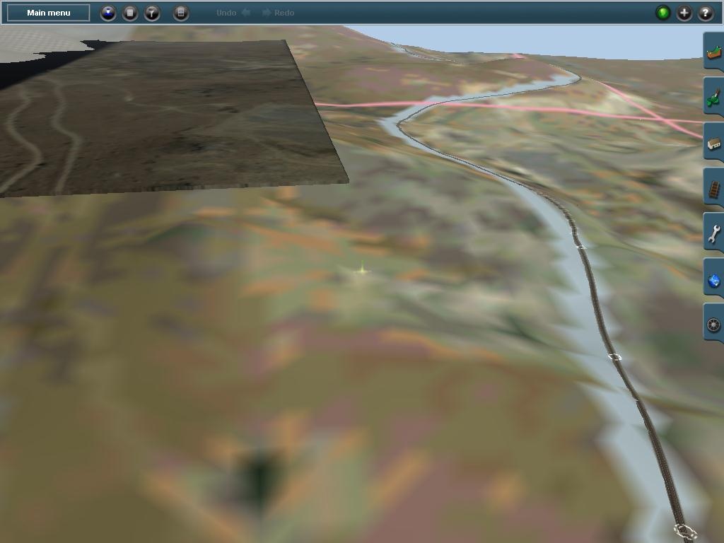 This is just another example of a UTM tile elevated.